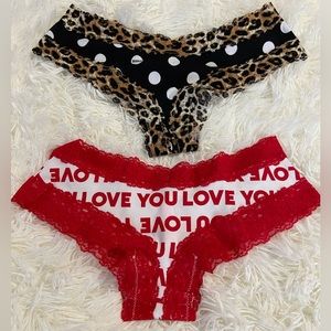 Pink Victoria’s Secret Cheekster panties